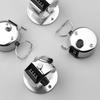 Hand Tally Counter Calculation Range 0000‑9999 4 Digit Mechanical Manual Hand Counter Clicker Metal Regular Model