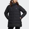 Adidas Neo Down Jacket Casual Sports Hooded Winter Coat Women Jackets Black HF0499