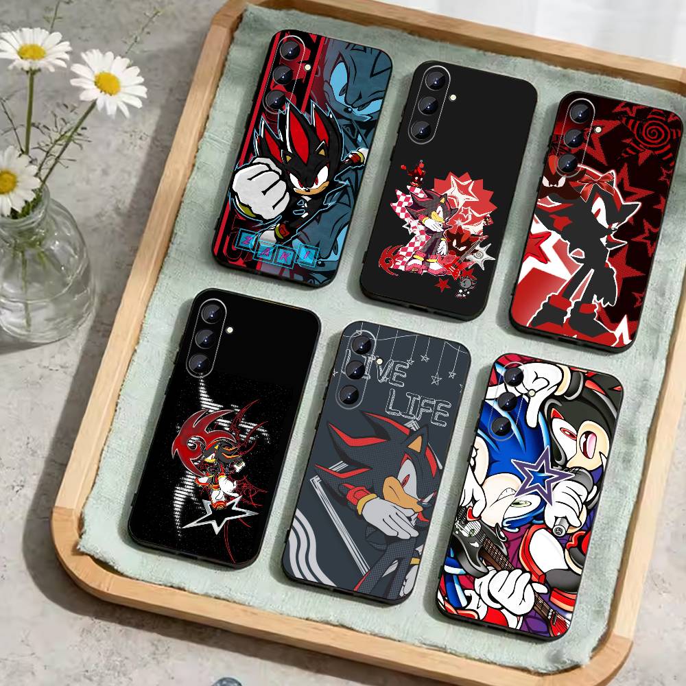 G-Shadow the Hedgehog Phone Case For Samsung Galaxy A73,A21s,A22,A31,A52,A53,A71,A41Soft Black Shell