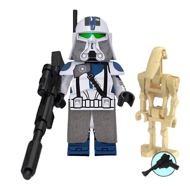 Children's Toy Tv6105 Star Wars Luke Skywalker Palpatine Legion Command Assembling Building Blocks Figure Mask