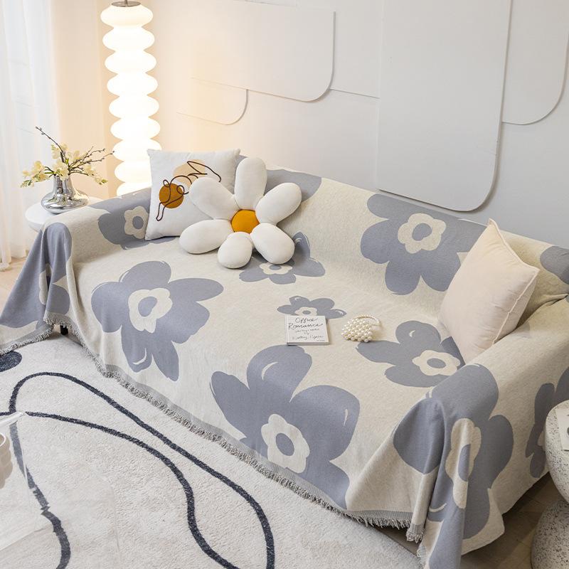 Sofabezug-Stoff, kratzfest, All-Inclusive-Vier-Jahreszeiten-Universal-Rückenlehne-Handtuch, Sofabezug, Ins-Stil, universeller Sofa-Handtuchbezug, Decke