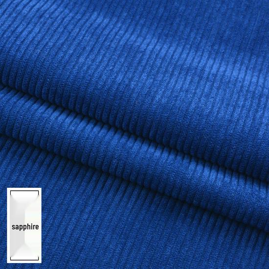 

Однотонна вельветова рубчиста тканина з кордурою для одягу та чохлів на дивани