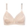 Large size thin without steel ring underwear, comfortable gathering, breathable bra, middle-aged and elderly bra