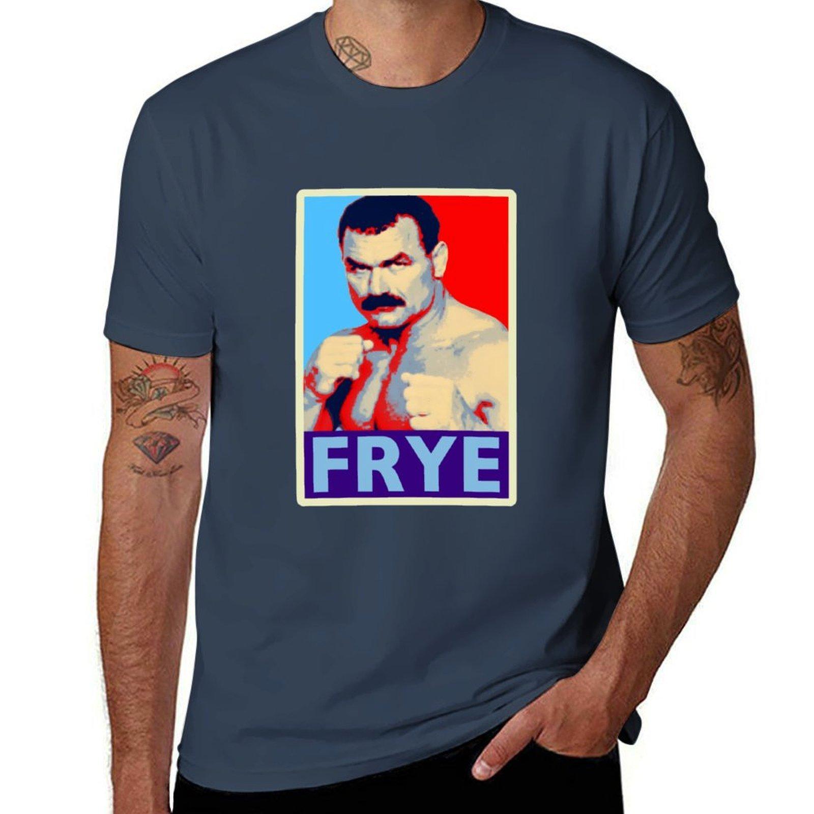 

Don Frye MMA Legend Tribute Shepard Fairey Style TShirt Christmas Casual Short Sleeve Top S