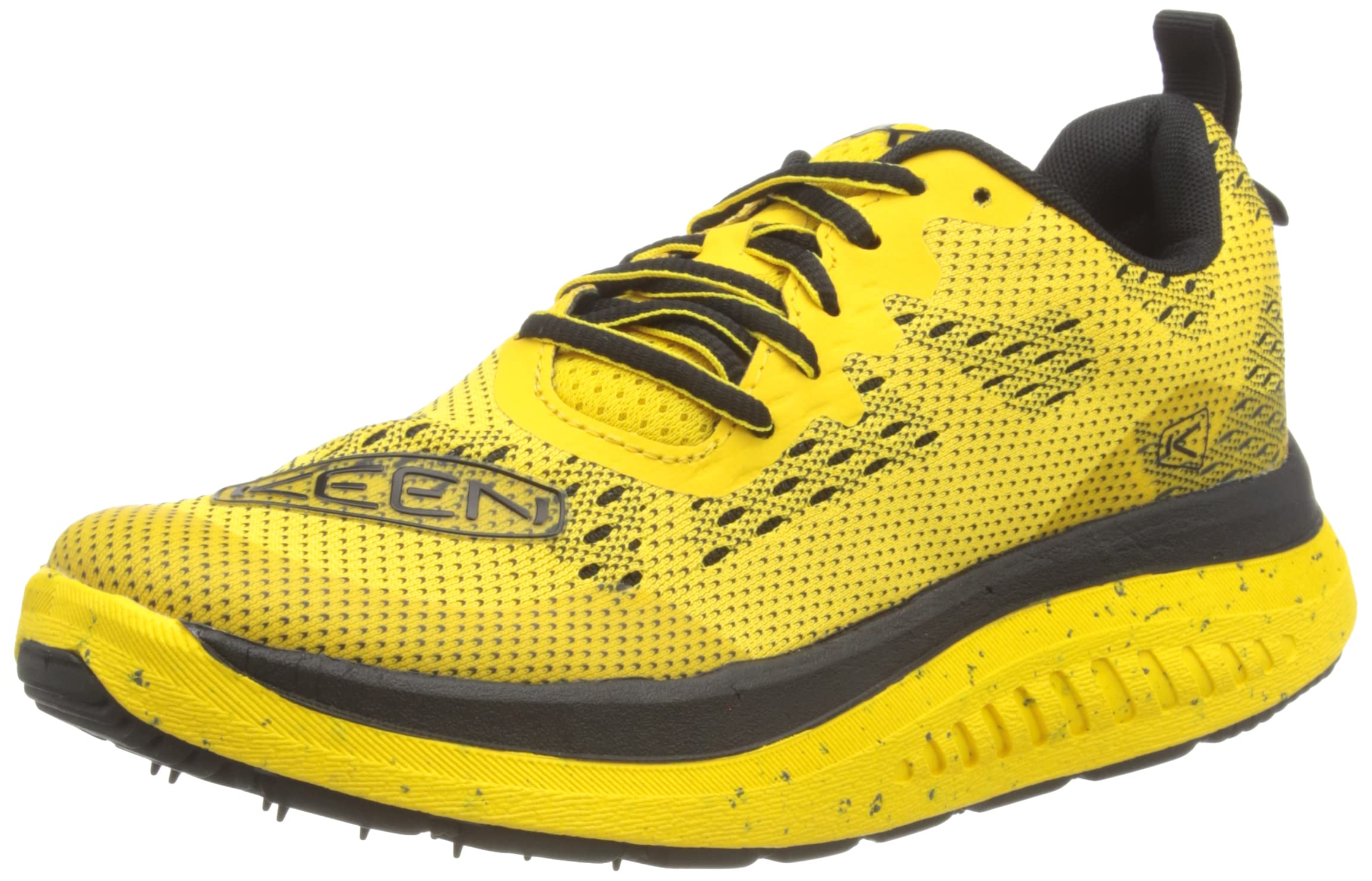 

Женские дышащие кроссовки для ходьбы KEEN WK400 Performance, KEEN желтый/черный, 7,5