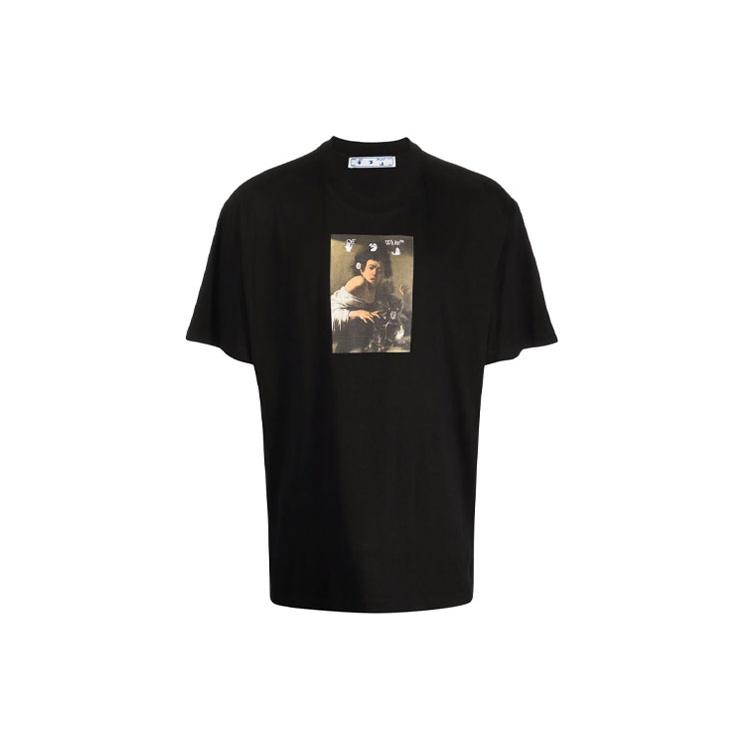 OFF WHITE Caravaggio Boy Over T Shirt OMAA038F21JER0051084