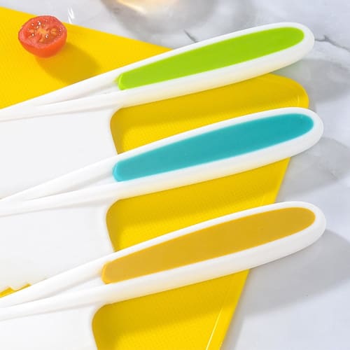 Children's kitchen knives, children's cooking set, toddler kitchen set - toddler kitchen accessories, children's cutting board set, Montessori kitchen