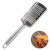 Micro-Blade Fine Grater - Stainless Steel Handle for Hard Cheese, Carrot, Ginger & Lemon Zesting