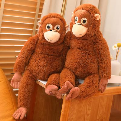 1PC 62cm Cartoon Gorilla Plush Toy Chimpanzees Monkey Soft Stuffed Doll Room Decor Birthday Gift
