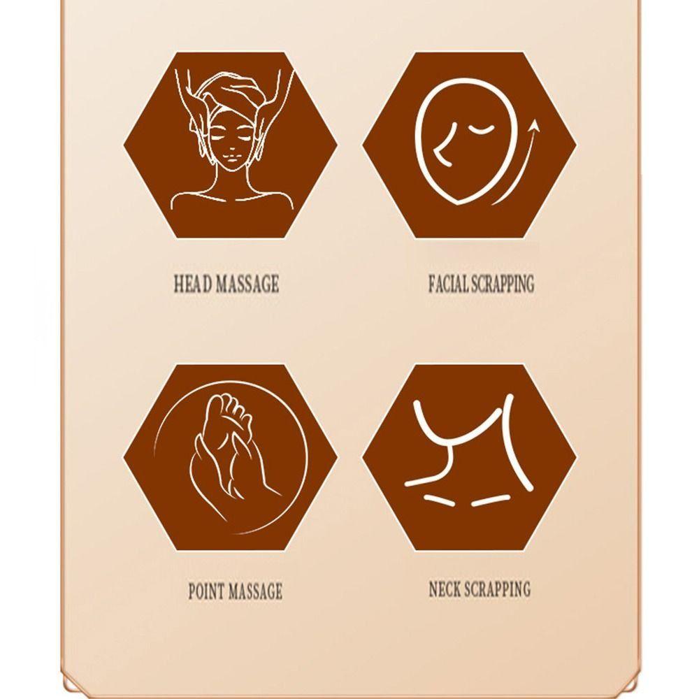 Blutzirkulation Kopfmassagekamm Sandelholz Sandelholz Haarkamm Gesicht Auge