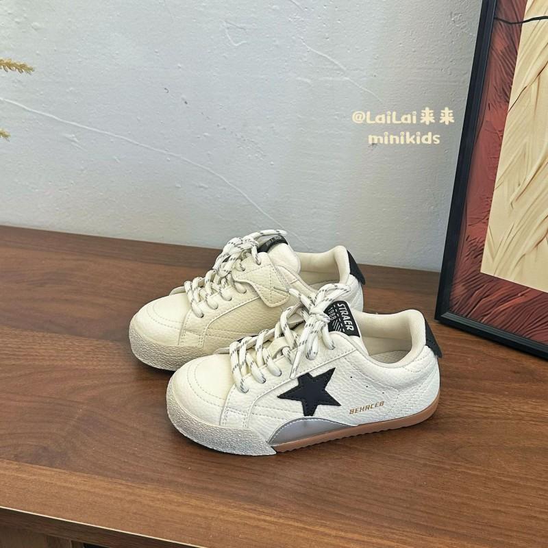 Youth Style Shoes Kids Casual Sneakers Boys Girls Lightweight Non-Slip Rubber Sole Low Top School Shoes With Velcro