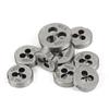 A20F-31Pcs Metric Tap And Die Set Hand Tap Drill Bit Screw Tap HSS Thread Die Wrench Handle Tap And Die Set