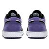 Air Jordan 1 Low Court Purple Unisex Sneakers White Black-Court-Purple 553558-125