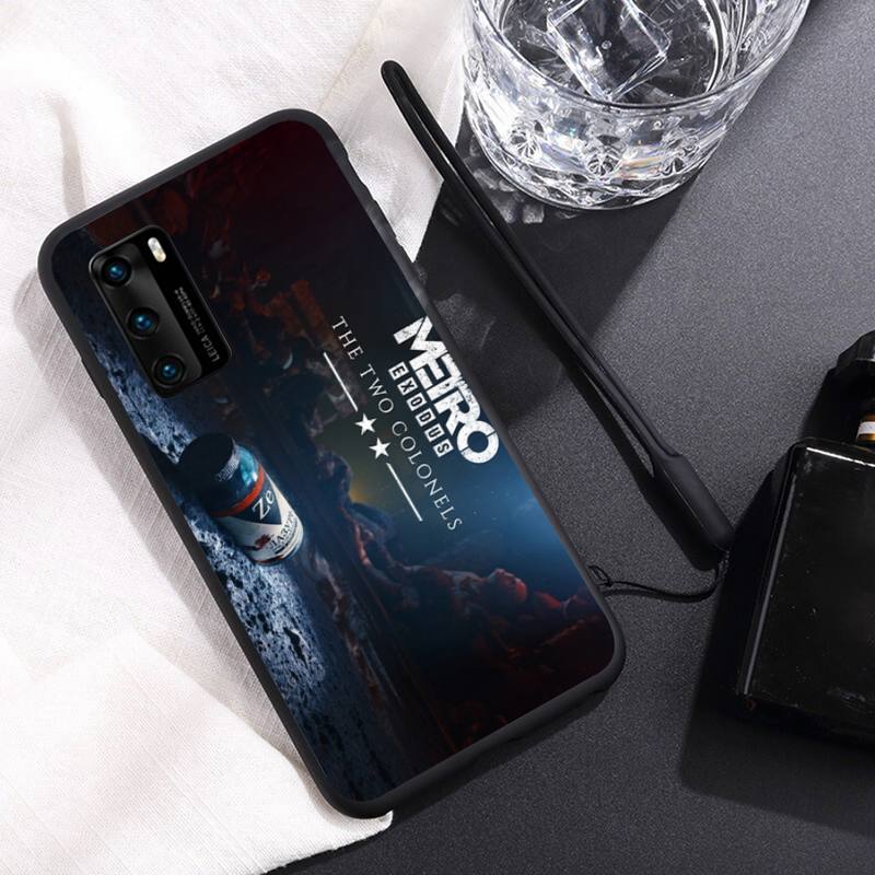 Horror Game Metro Phone Case For Huawei Y6 Y7 Y9 Prime 2019 Y9s Mate 10 20 40 Pro Lite Nova 5t Silicone Cover
