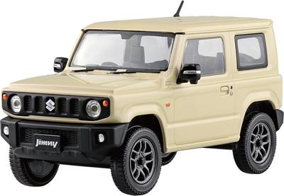 Aoshima Bunka Kyozai Rakupla Snap Kit Suzuki JB64 Jimny Chiffon Ivory Metallic Plastikový model 1/32 č. 09-CI Předbarvený (Automobil)
