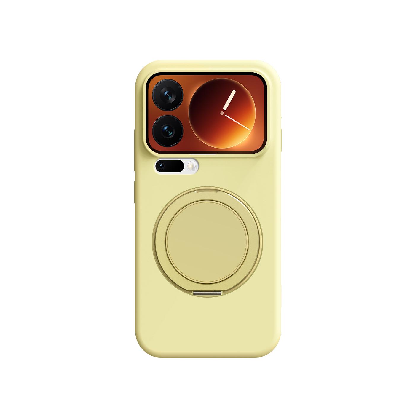 Xiaomi 17Pro/15 Magnetic Rotating Silicone Couple Phone Case Cover Xiaomi 15 Ultra