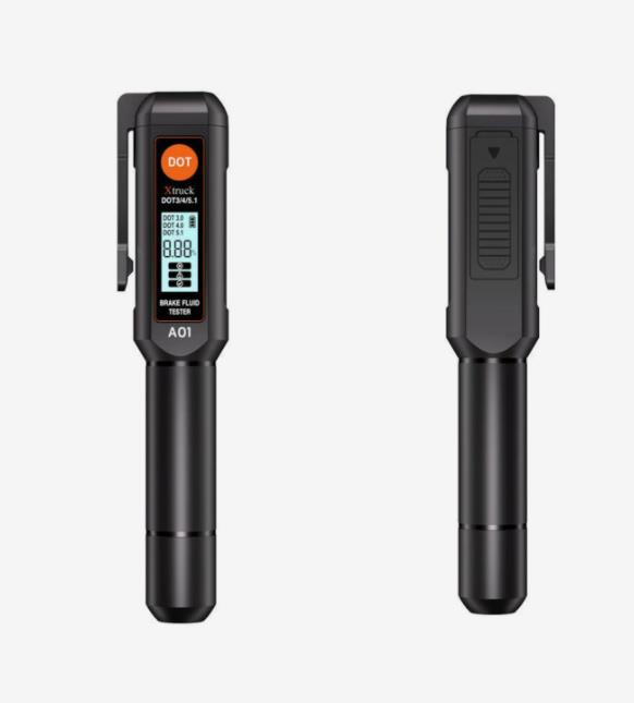 Electronic Brake FluidTester Pen Car OilMoisture Meters Displayscreen Indicator Light