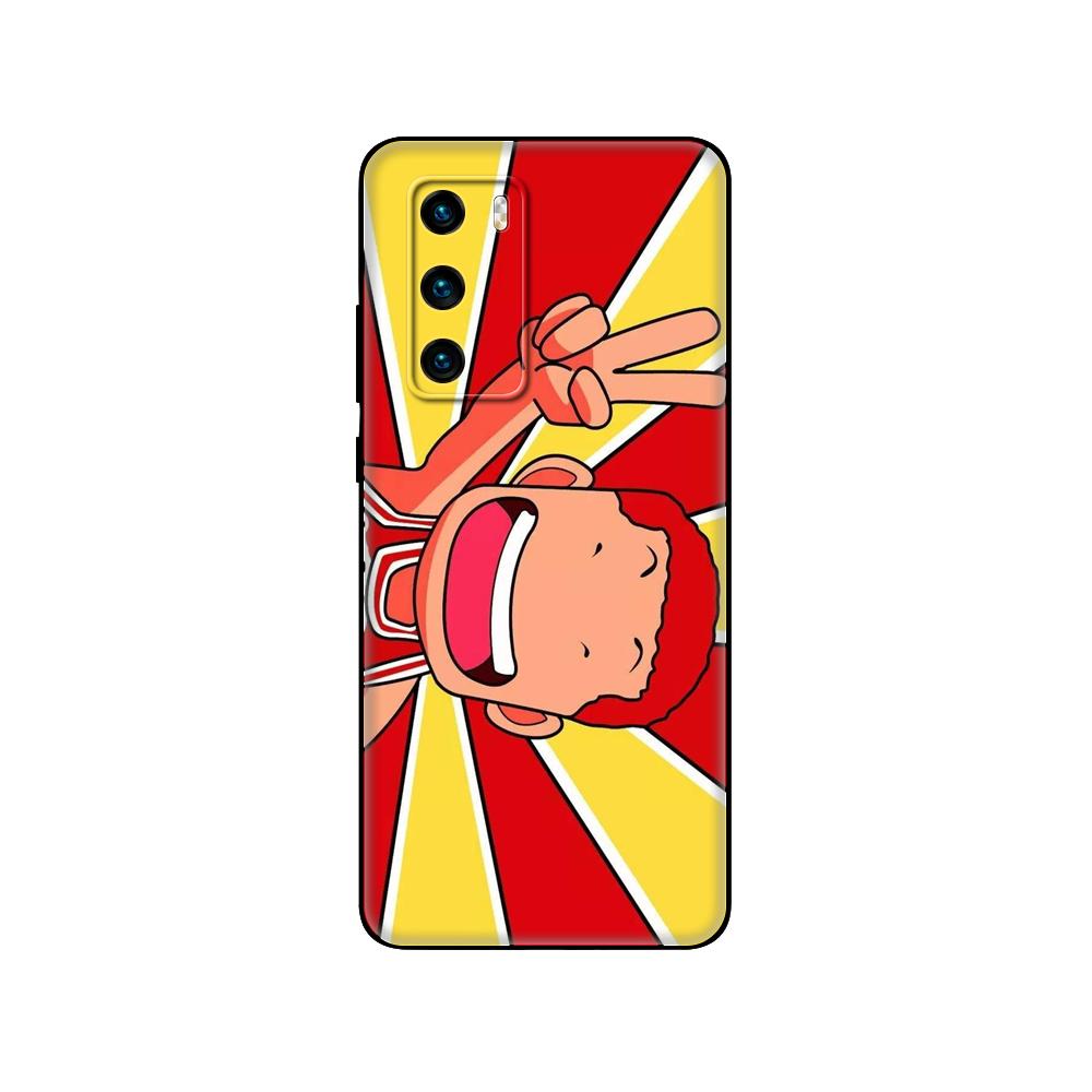 Black Tpu Case For Huawei P30 Lite P30 Pro P40 Case For Huawei P40 LITE E P Smart 2020 Case Cover Slam Dunk