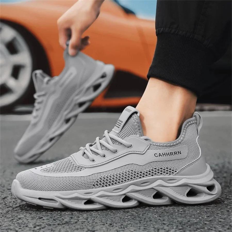 2025 Versatile and Fashionable Men's Large-sized Casual, Breathable, Mesh and Soft-soled Casual Sports Shoes Tenis Masculino