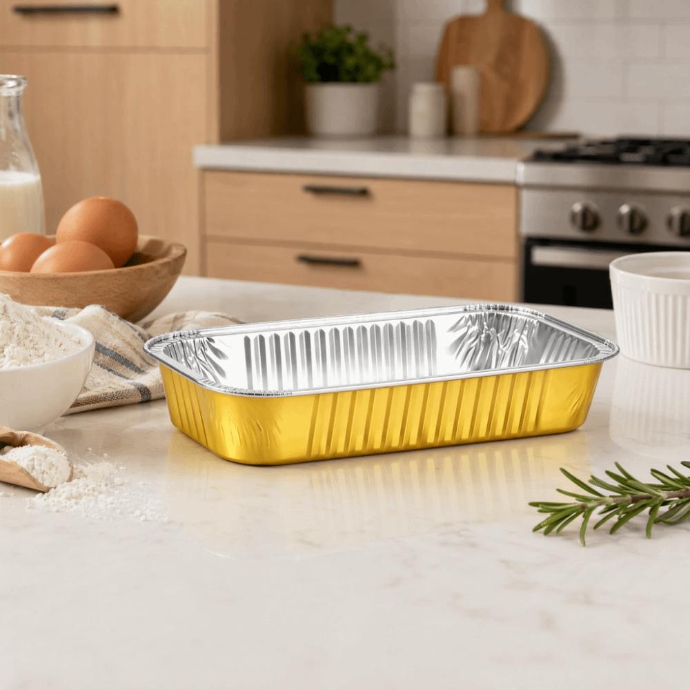 30pcs High Temperature Resistant Baking Pans Non-Stick Mini Loaf Pans  Oven Grill Air Fryer