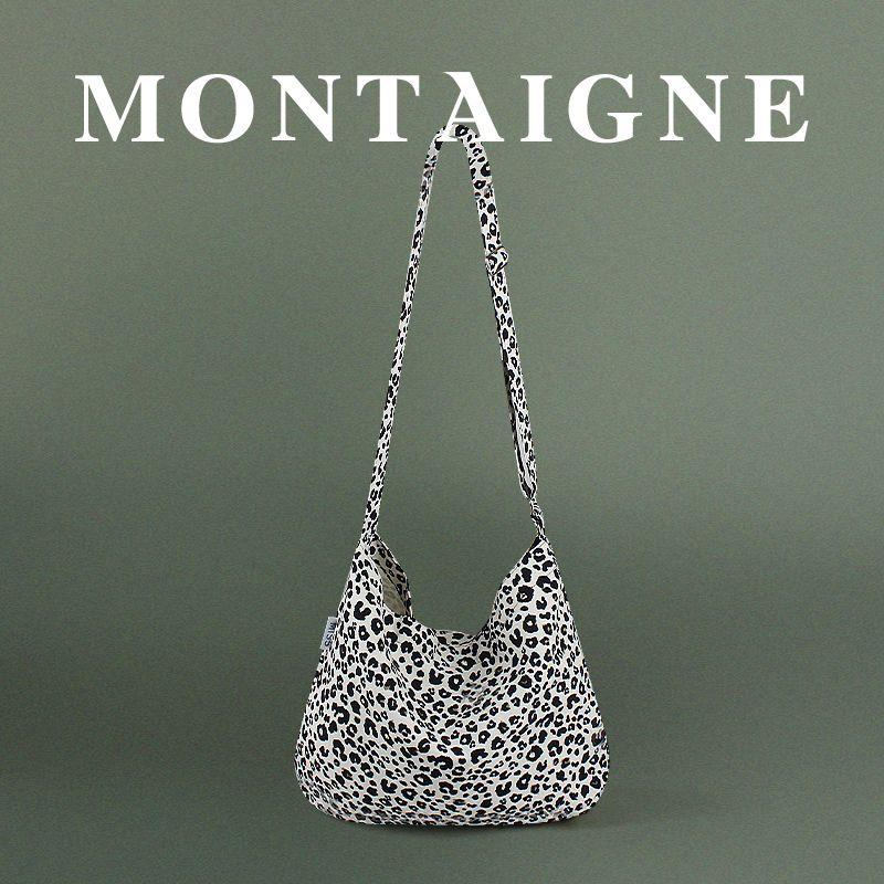 

Французский Монтень Праздный Стиль Леопардовый Принт Нишевый Повседневный Большая Вместимость Плечевая Сумка Через Плечо Корейская Серия Холщовая Сумка Panther (Adjustable One Shoulder Crossbody)