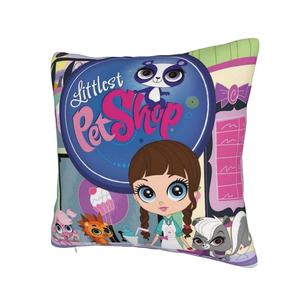 Littlest Pet Shop Pillowcases Accessories Printing Cushion Cover Decorative Throw Pillow Case Cover Car Multi-Size
