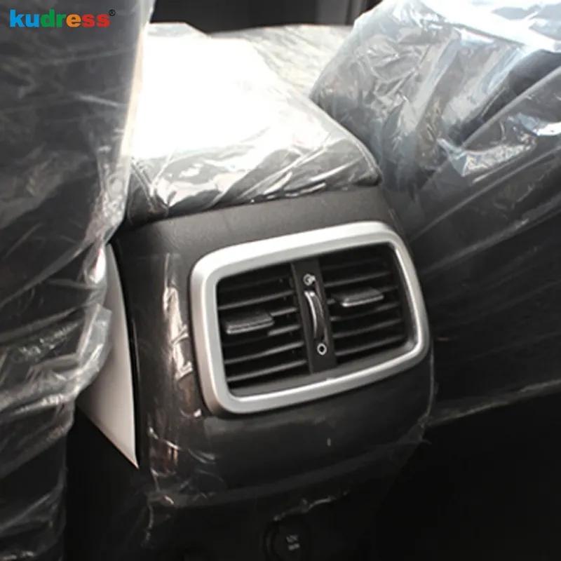 For Kia Sorento 2016 2017 2018  Matte Car Armrest Box Rear Air Condition Vent Outlet Cover Trim Interior Molding Accessories