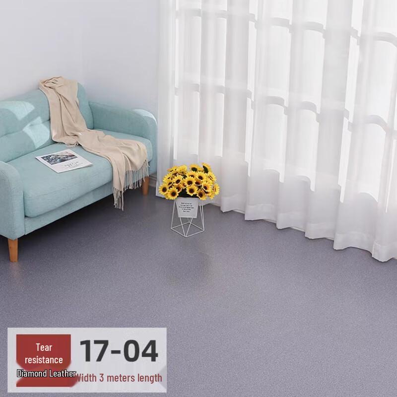 Xushi Self-Adhesive PVC Flooring - Diamond Finish 3m Wide