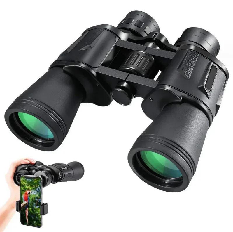 Powerful Telescope 20X50 Professional Binoculars Low Light Outdoor Long Range Telescope Hunting Camping Equipment