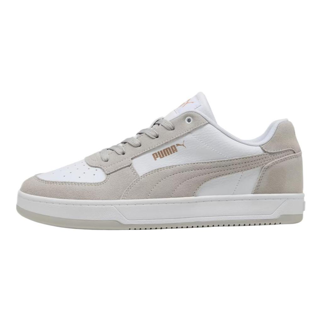 Puma Caven 2.0 Módní Všestranné Trendy Pohodlné Tréninkové Boty s Nízkým Svrškem Unisex Tenisky Šedá Bílá 400710-03