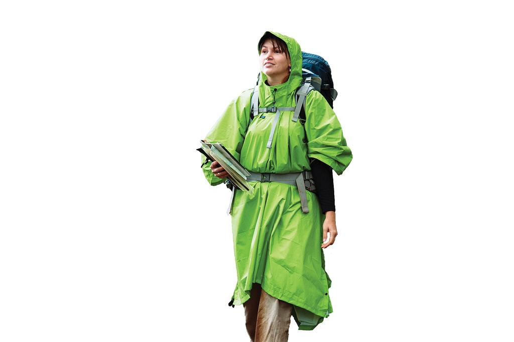 SEA TO SUMMIT Nylon Tarp Green Poncho,