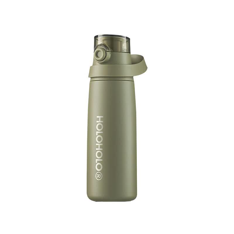 HOLOHOLO Insulated Stainless Steel Straw Bottle