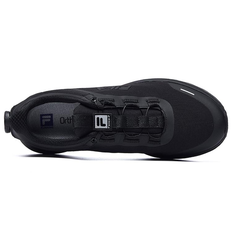 New FILA Fence Low Top Casual Running Shoes Men's Black A12M042210FBS