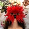 Women Bird Beak Eagle Mask Cosplay Owl Feather Gothic Animal Masks Masqueade Halloween Carnival Dress Up Party Costume Gifts