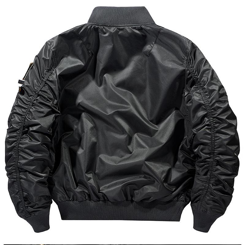 New Air Force Functional Flight Jacket Men's Loose Plus Size Jacket Stand-up Collar Baseball Jersey Tide