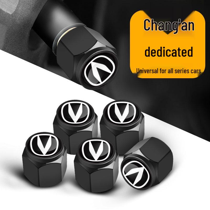 Anti-Theft Metal Valve Covers for Car Tires