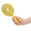 Round Head Hair Straightening Comb Dense Teeth Vented Detangling Hair Brush  For Curly Hair
