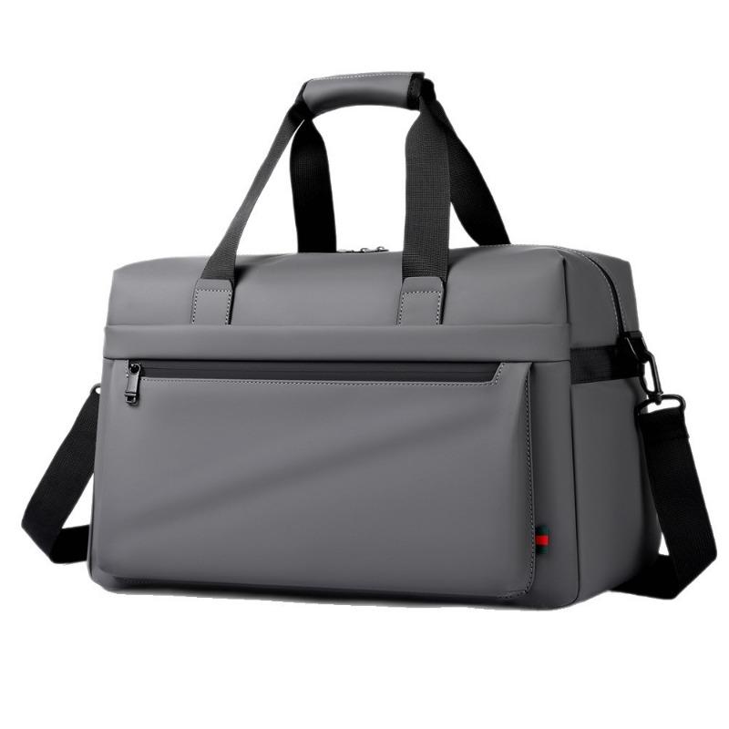 Men's Casual Versatile Horizontal Handbag Daily Travel Business Commuter Bag Large Capacity Handbag