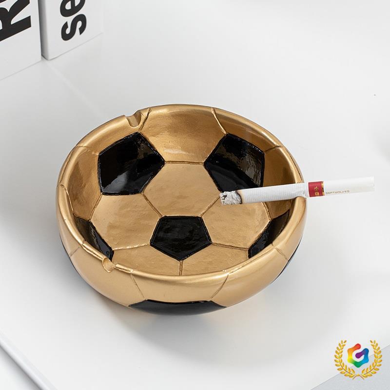 Banyan Anti-Fall Basketball Ashtray: Creative, Trendy, and Fly-Proof for Home or Office