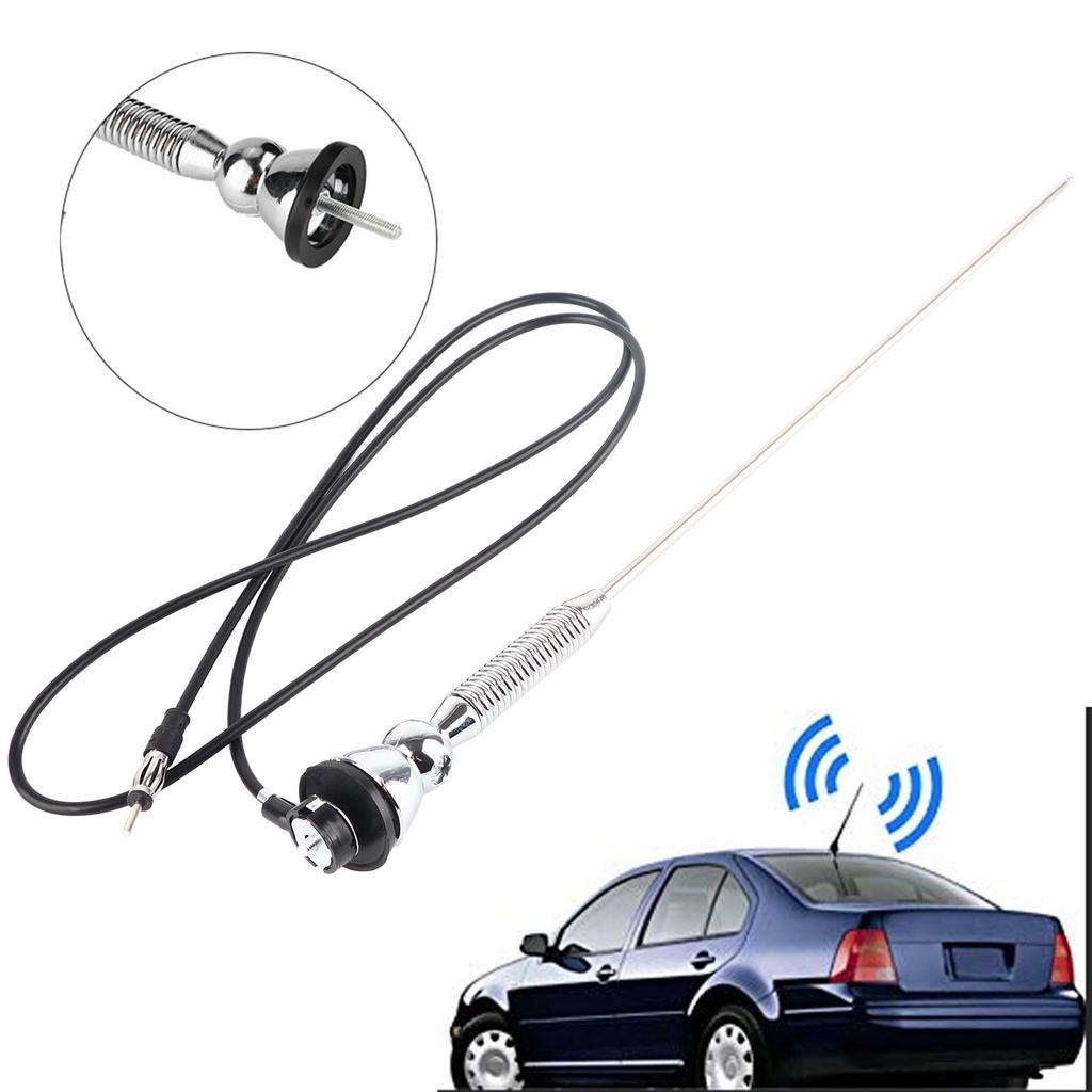 18.5  Universal Car Roof Fender Radio AM FM Aerial Antenna 180 degrees Swivel