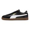Puma Club II Era Classic Comfortable Lightweight Low-Top Skate Shoes Unisex Sneakers Black White 397447-02