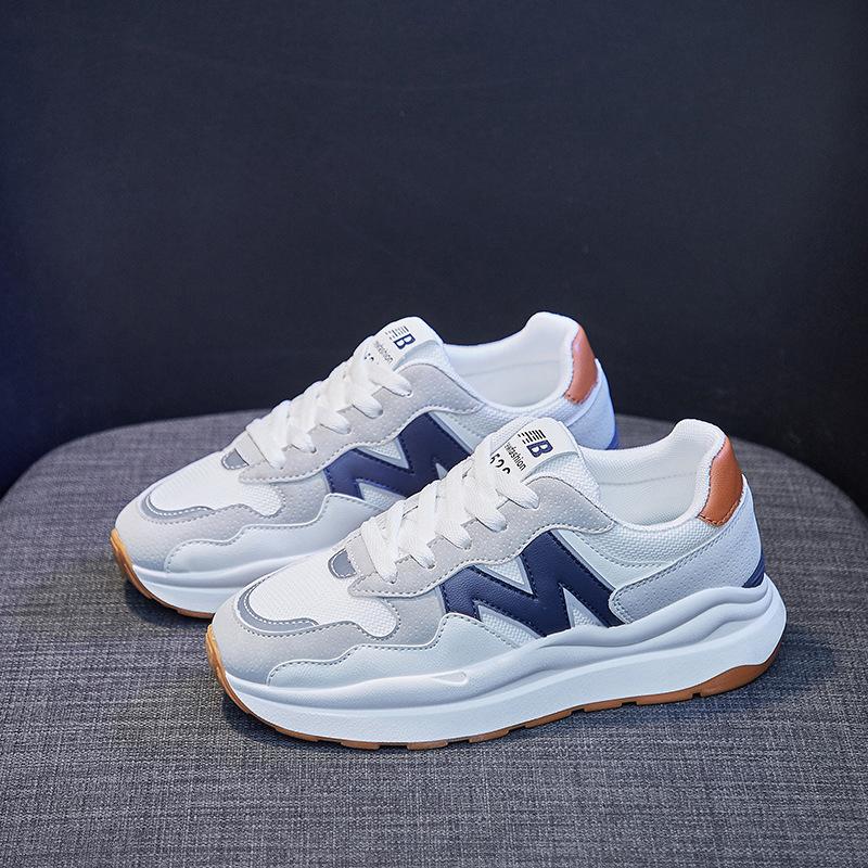 Autumn new women s casual shoes dad shoes women s casual sports shoes round head running shoes 36