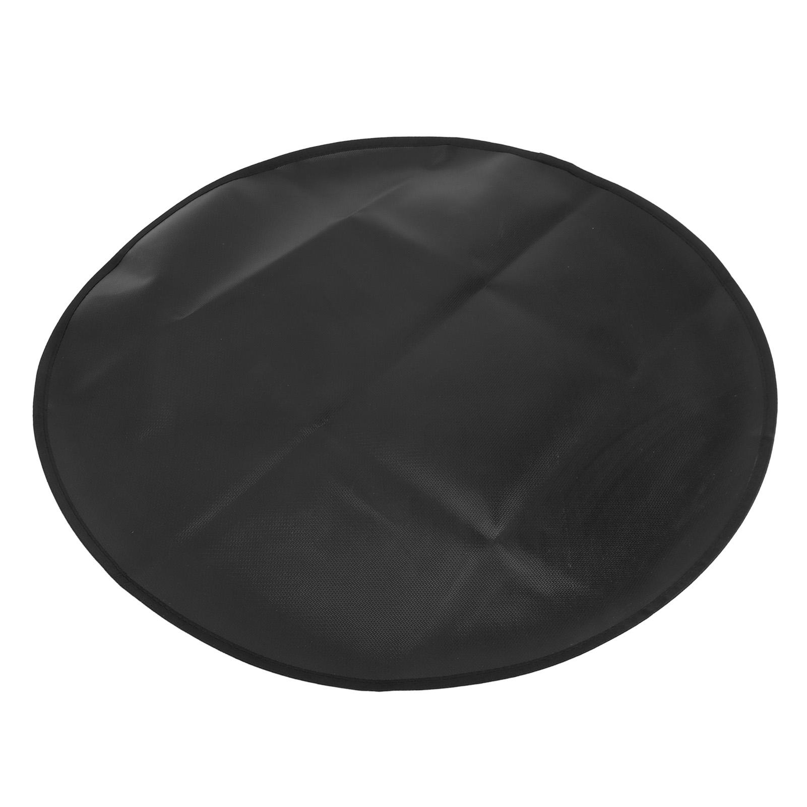 

Круглий килимок 24 дюйми для вуличної зони під гриль Вогнетривка підкладка для гриля Маслостійкий Водонепроникний Термостійкий Для внутрішнього каміна Вогнище