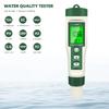 New 10 In 1 Water Quality Tester PH TDS EC SALT TEMP S.G ORP H2 Fertile Resistivity Tester Water Pen for Aquarium Swimming Pool