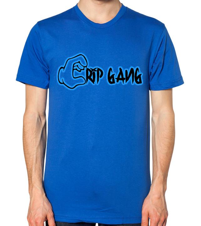

Crips Gang T-Shirt Crip Unisex Cripz Top XL