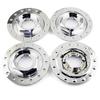 Wheel Center Cap 150mm 4pcs Plated Silver Wheel Cover Center Cover