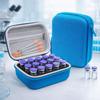 15 Slot Insulin Storage Box Waterproof Large Capacity Insulin Vials Case 10ML Vials Wear-resistant Essentials Oil Case Travel