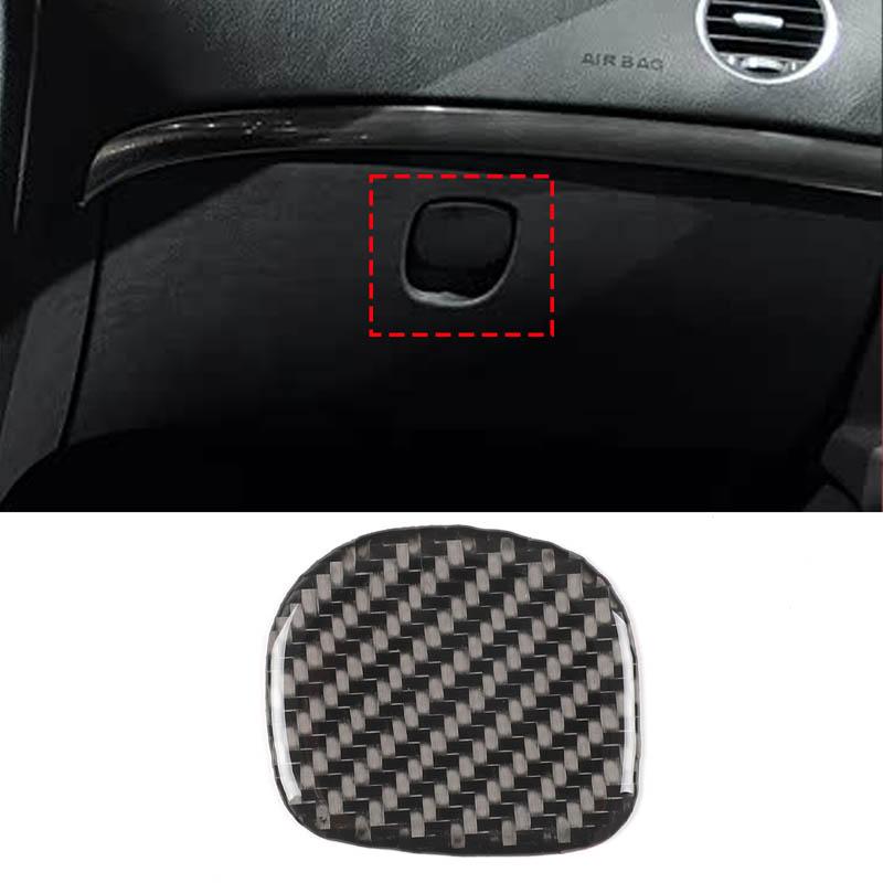 Carbon Fiber Set Gear Shift Door Trim Car Interior Accessories Decorative Stickers for Alfa Romeo 159 Brera/Spider 2004-2011 LHD
