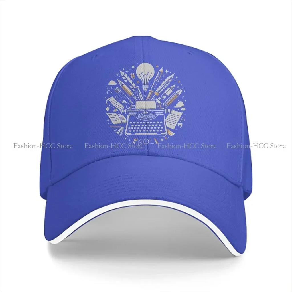 The Art Of Writing Baseball Cap Unisex Hats Women Visor Protection Snapback Typewriters Caps