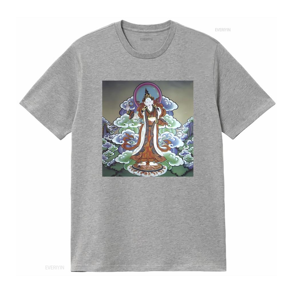Achi Chokyi Drolma Dharma Protector Dharmapala Budha T Shirt for Fashion Casual vintage Washed Stretched homme Slightly graphic